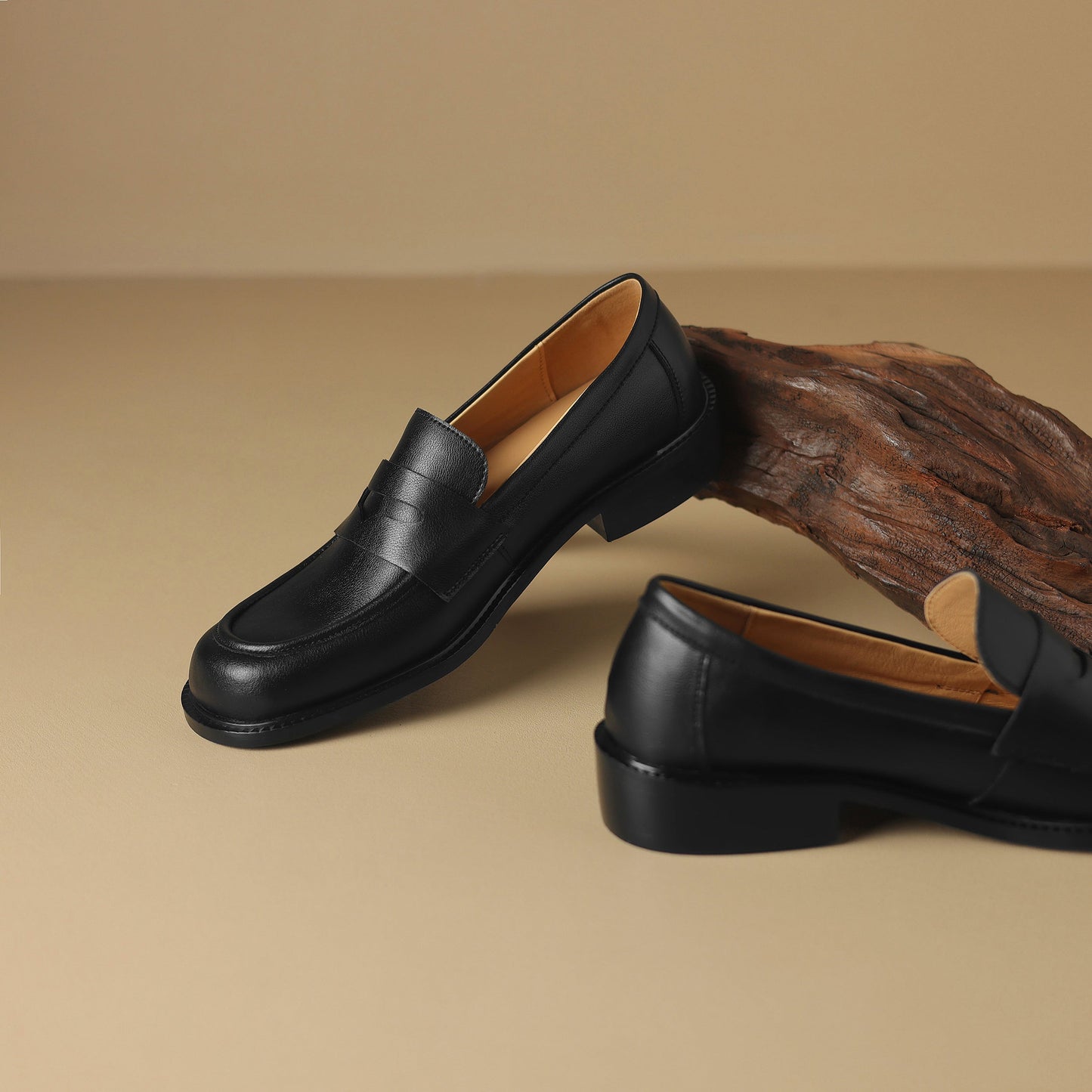 Handmade Womens Loafers Comfortable Leather Shoes